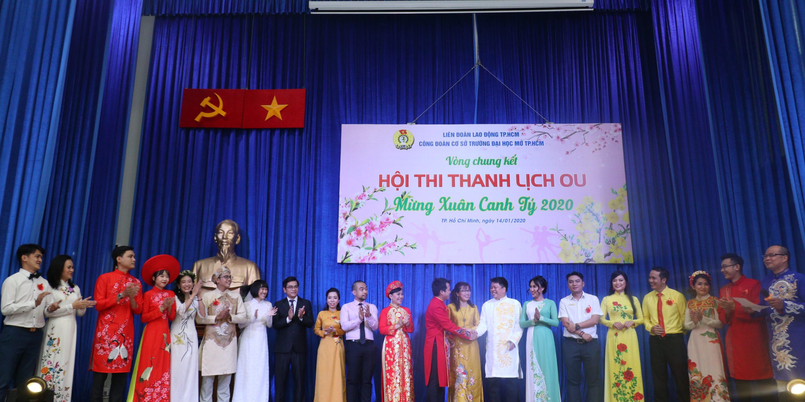 Chung kết hội thi thanh lịch mừng Xuân Canh Tý 2020