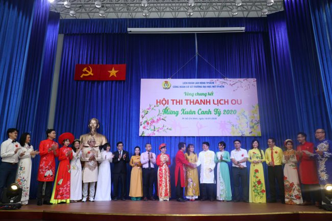 Chung kết hội thi thanh lịch mừng Xuân Canh Tý 2020